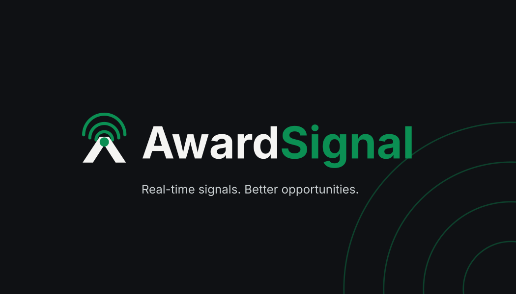 AwardSignal business card front